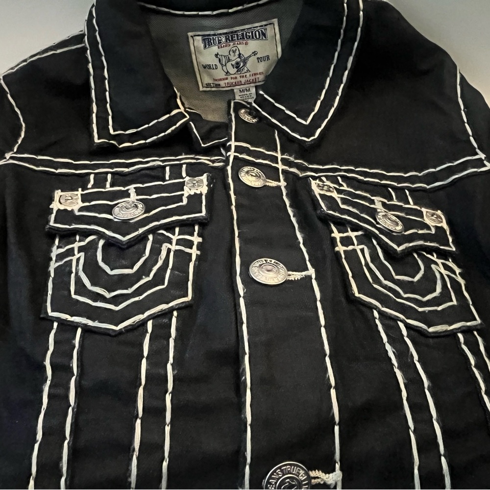 Gently Used & Excellent Condition True Religion Denim Jacket